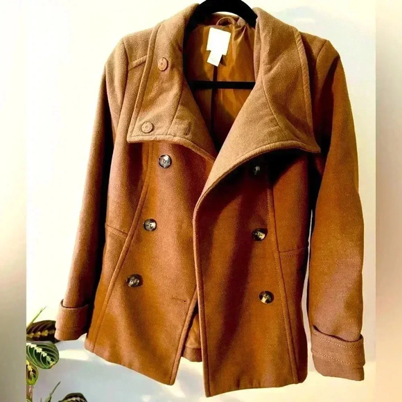 H&M  Tan coat - Picture 1 of 4